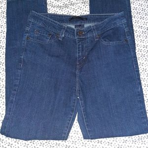 Levi's Mid Rise Skinny Dark Wash Jeans Sz 8M